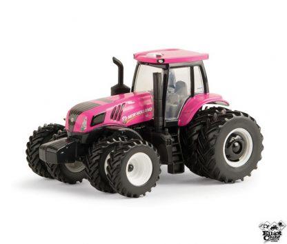 Petit tracteur new holland rose | Boutique de jouets Lydie