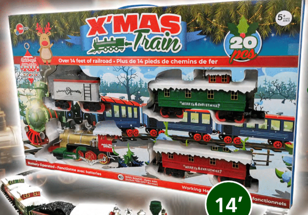 Train de Noël Classic Train 52 pièces 