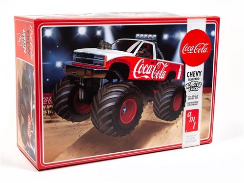 Chevy silverado monster truck coca-cola
