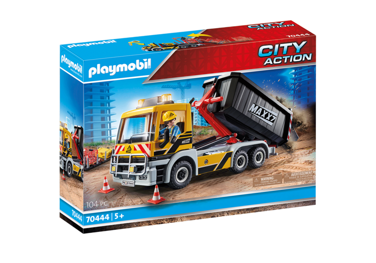 Playmobil 70444 - camion, benne et plateforme
