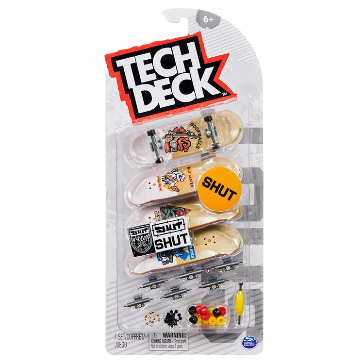 Tech deck ensemble de 4 planches à doigt