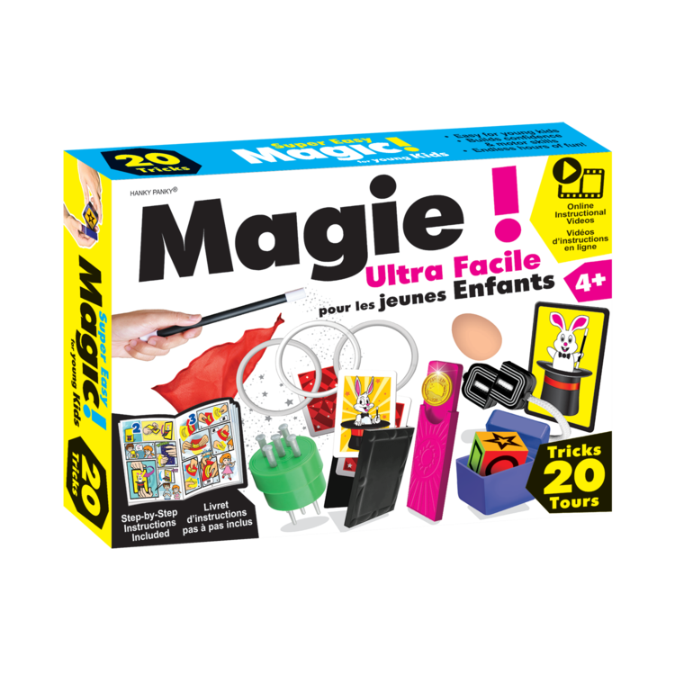 Magie ultra facile pour les jeunes enfants - 20 tours | Boutique de jouets  Lydie