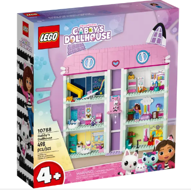 Lego gabby's dollhouse 10788 - la maison magique de gabby