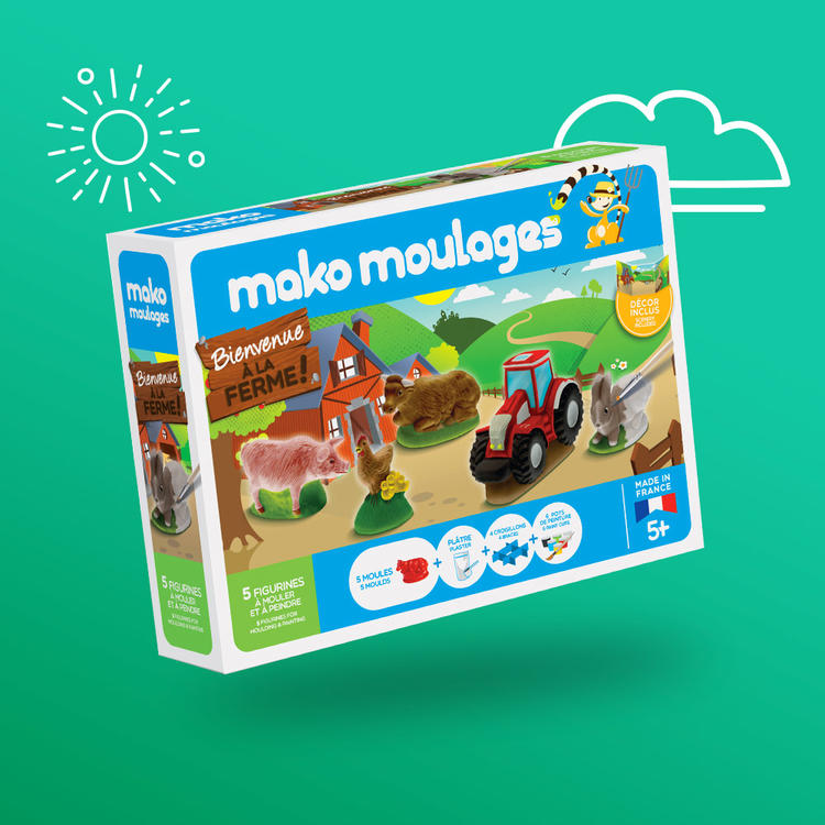 Mako moulage : le jeu créatif de notre enfance !
